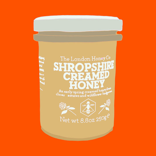 Shropshire creamed honey