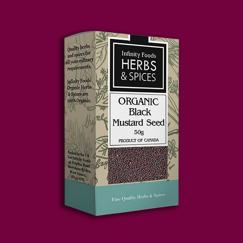 Organic black mustard seeds