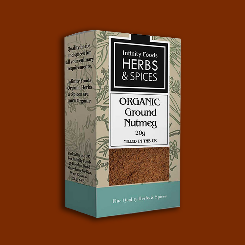 Organic ground nutmeg