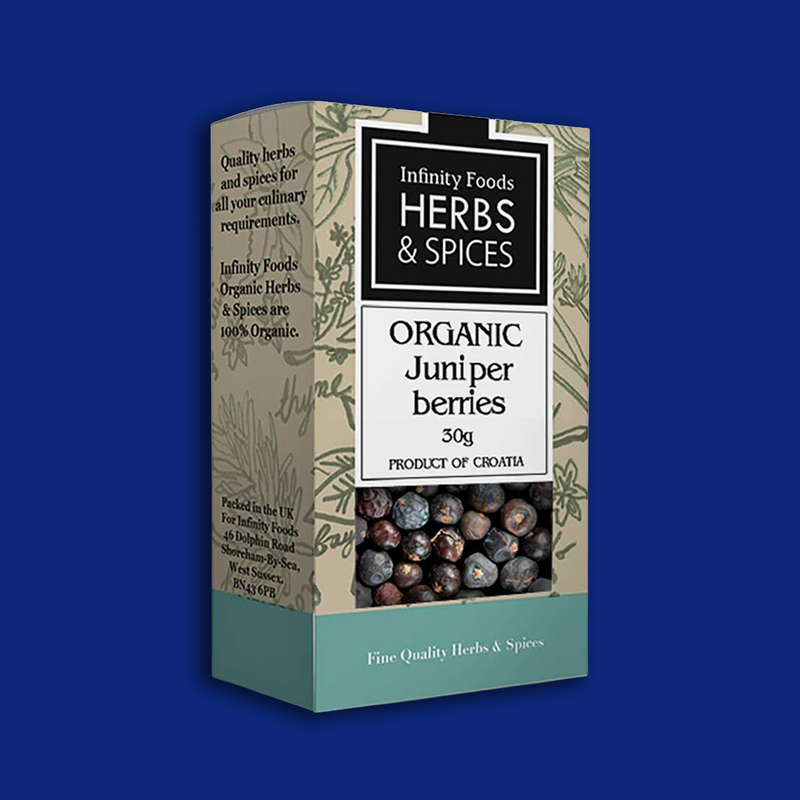 Organic juniper berries