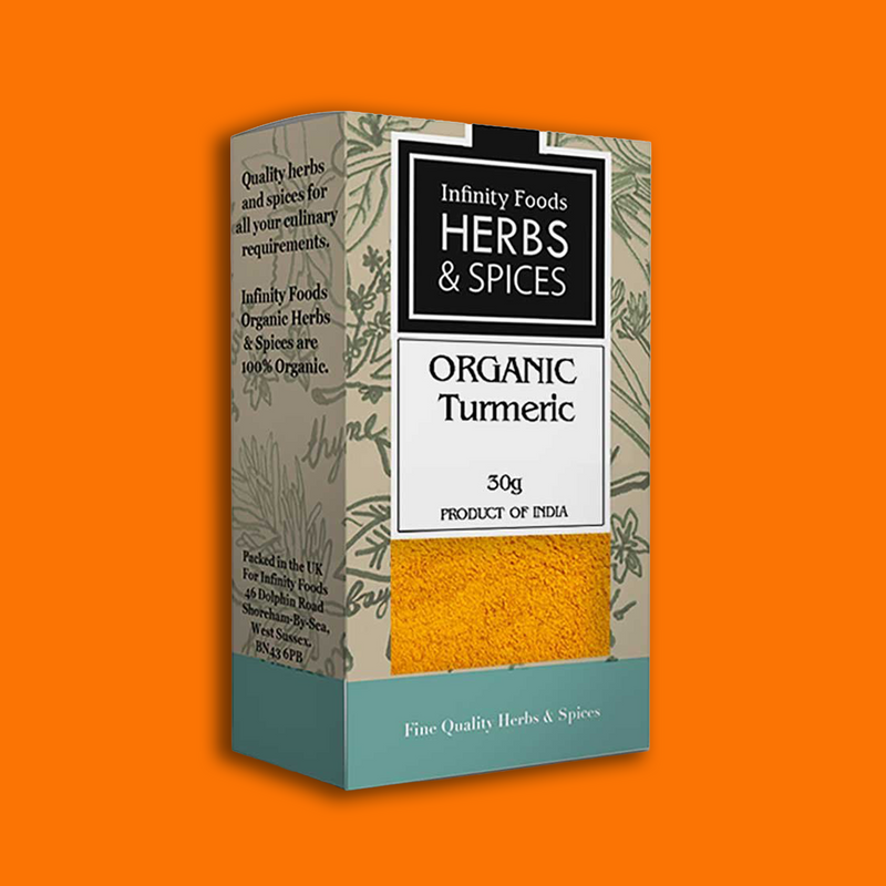 Organic ground turmeric