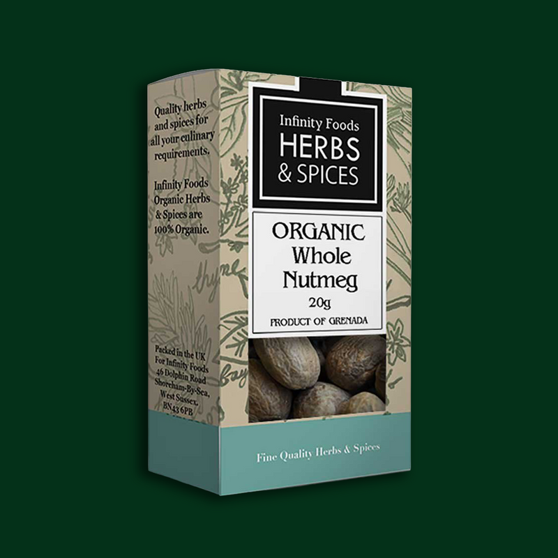 Organic whole nutmeg