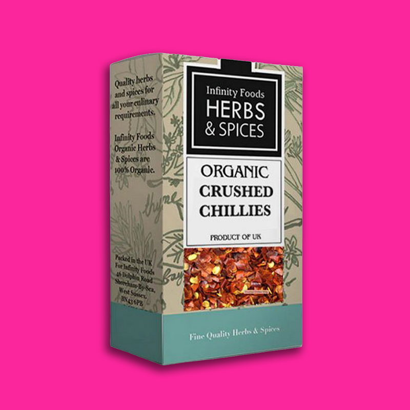 Organic crushed chillies