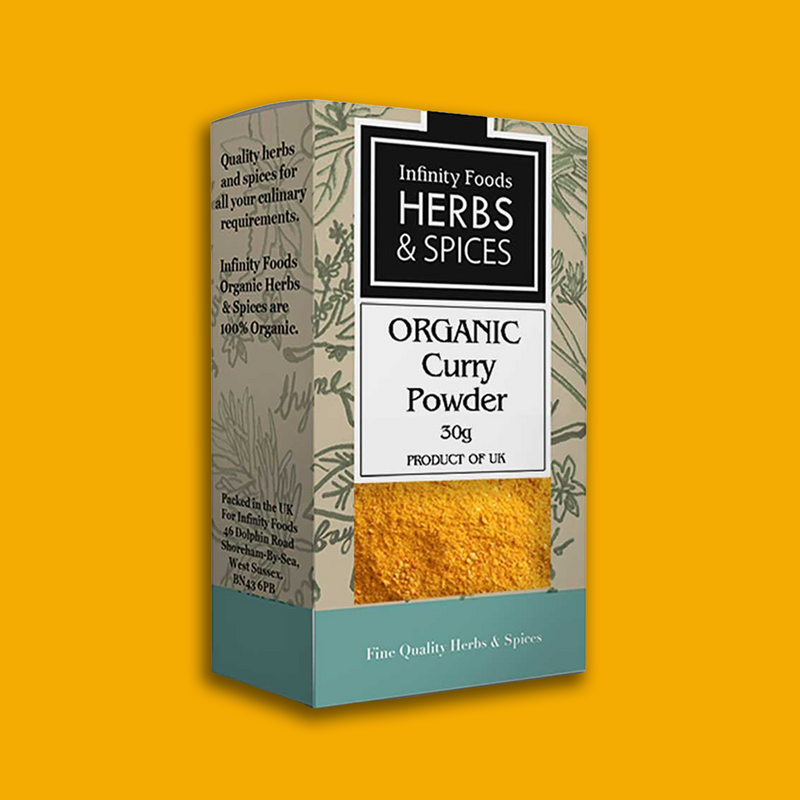 Organic curry powder
