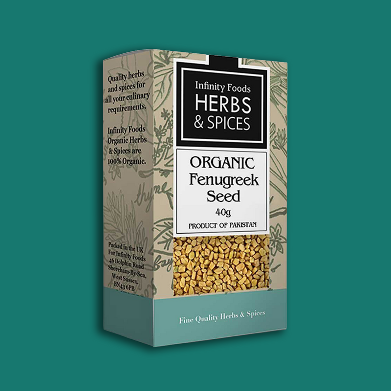 Organic fenugreek seeds