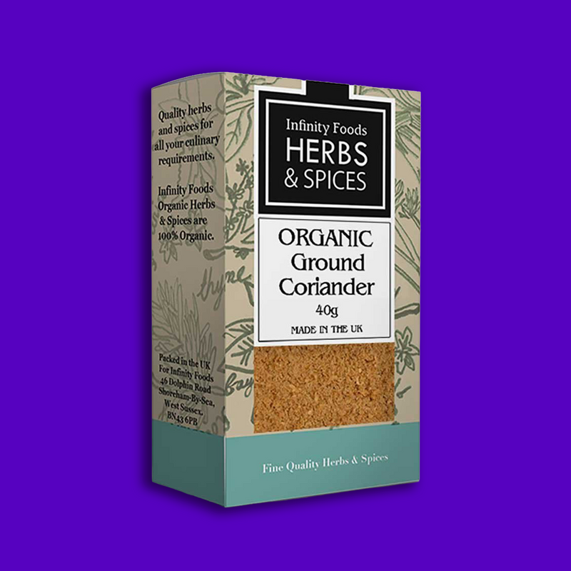 Organic ground coriander