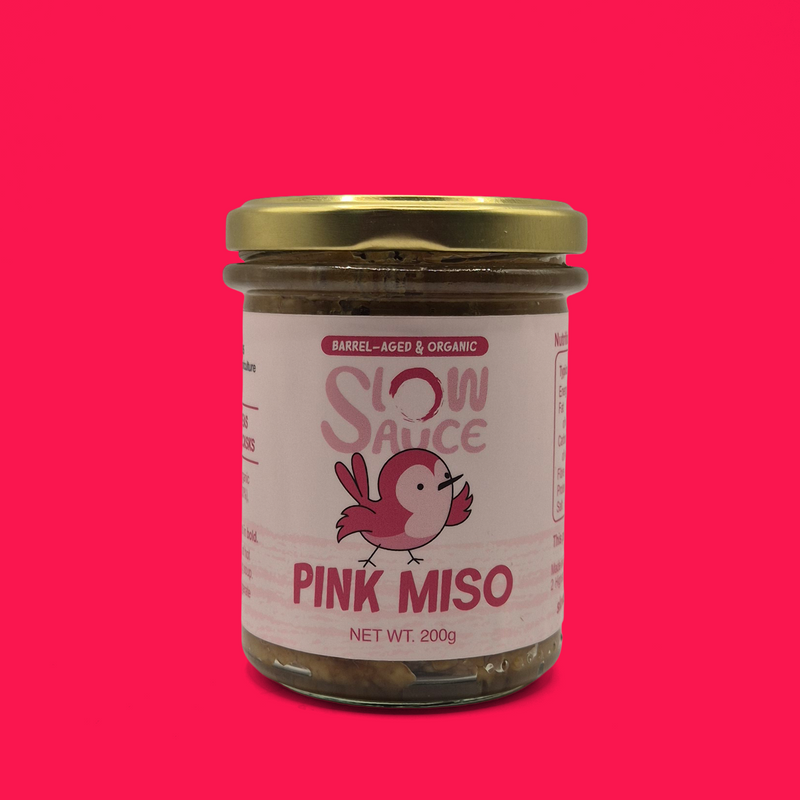 Organic pink pea miso