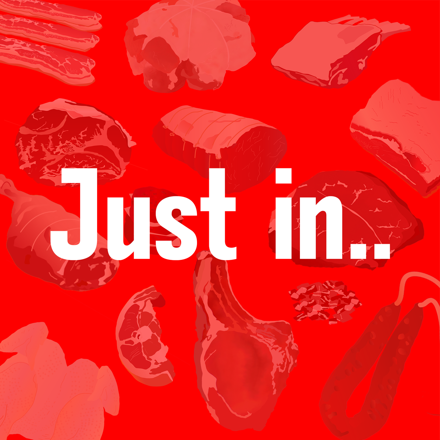 Pasture fed organic rose veal rolled chuck roast