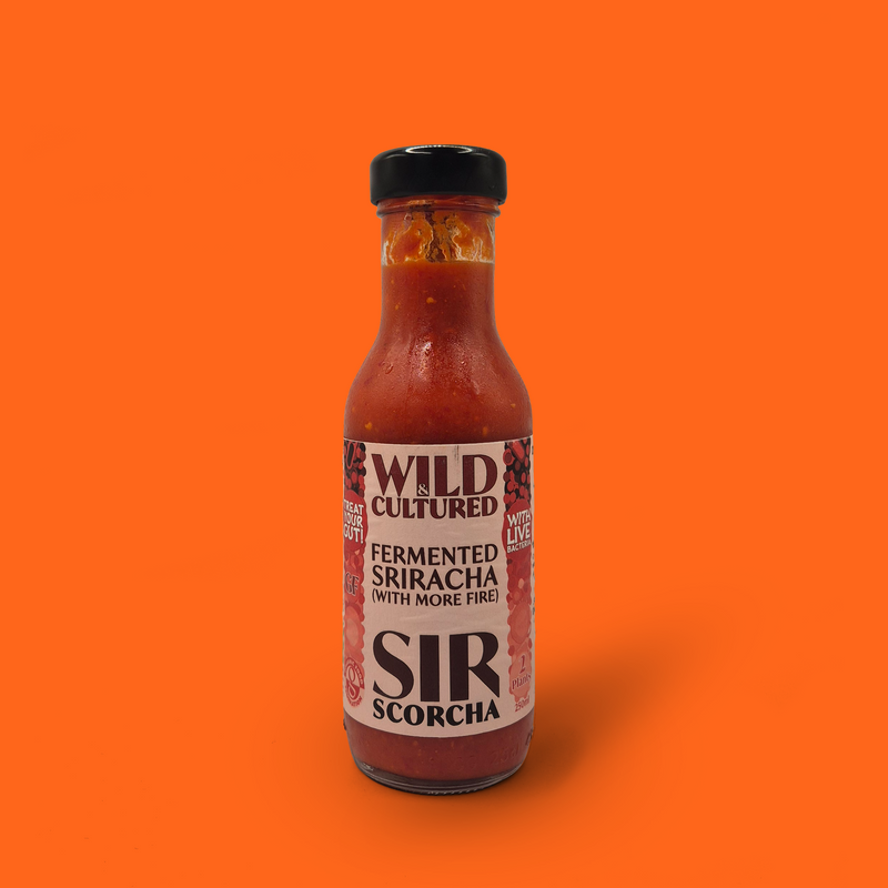 Extra hot organic fermented sriracha