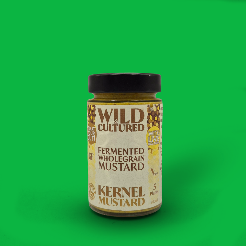 Organic fermented wholegrain mustard