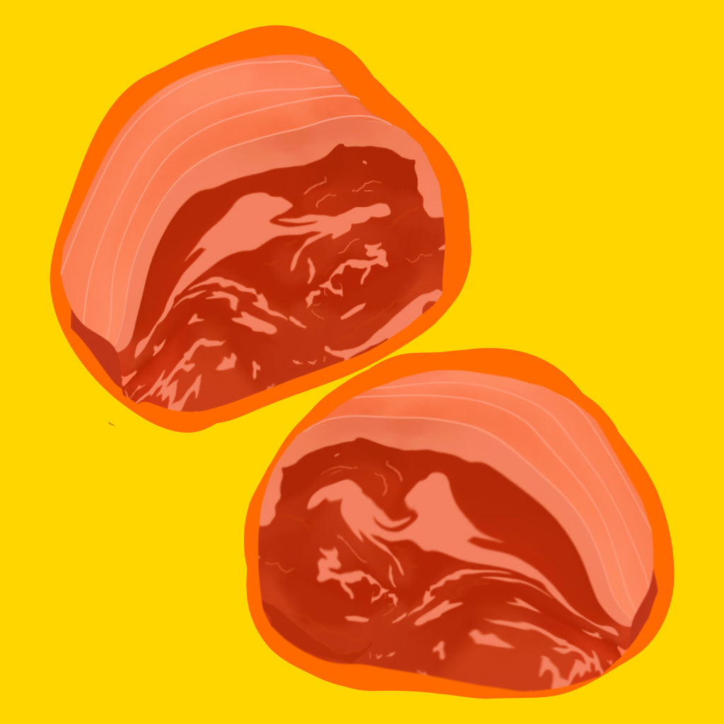 Pasture fed organic beef brisket in barbecue marinade