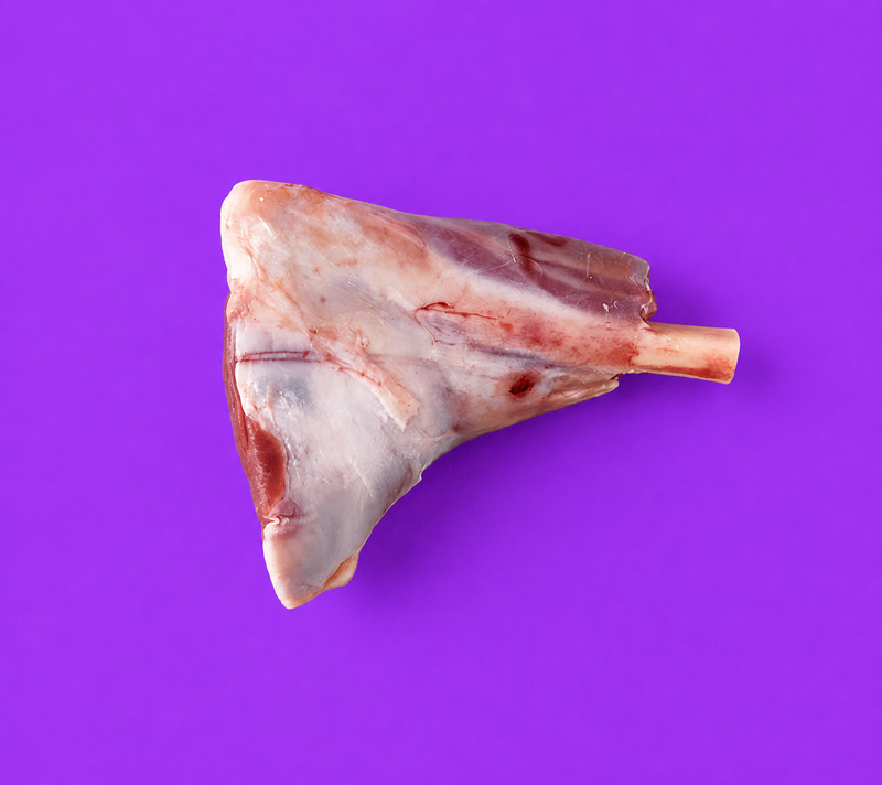 Pasture fed organic lamb shank