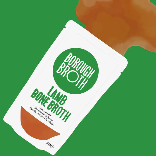 Organic lamb bone broth