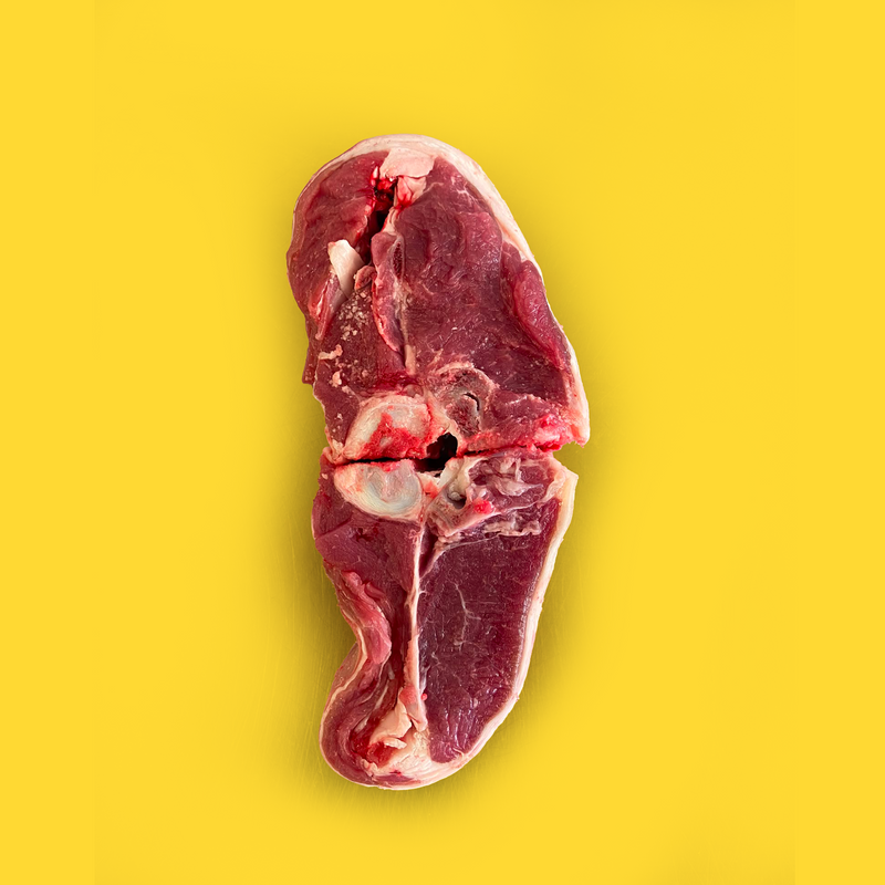 Pasture fed organic conversion lamb chop