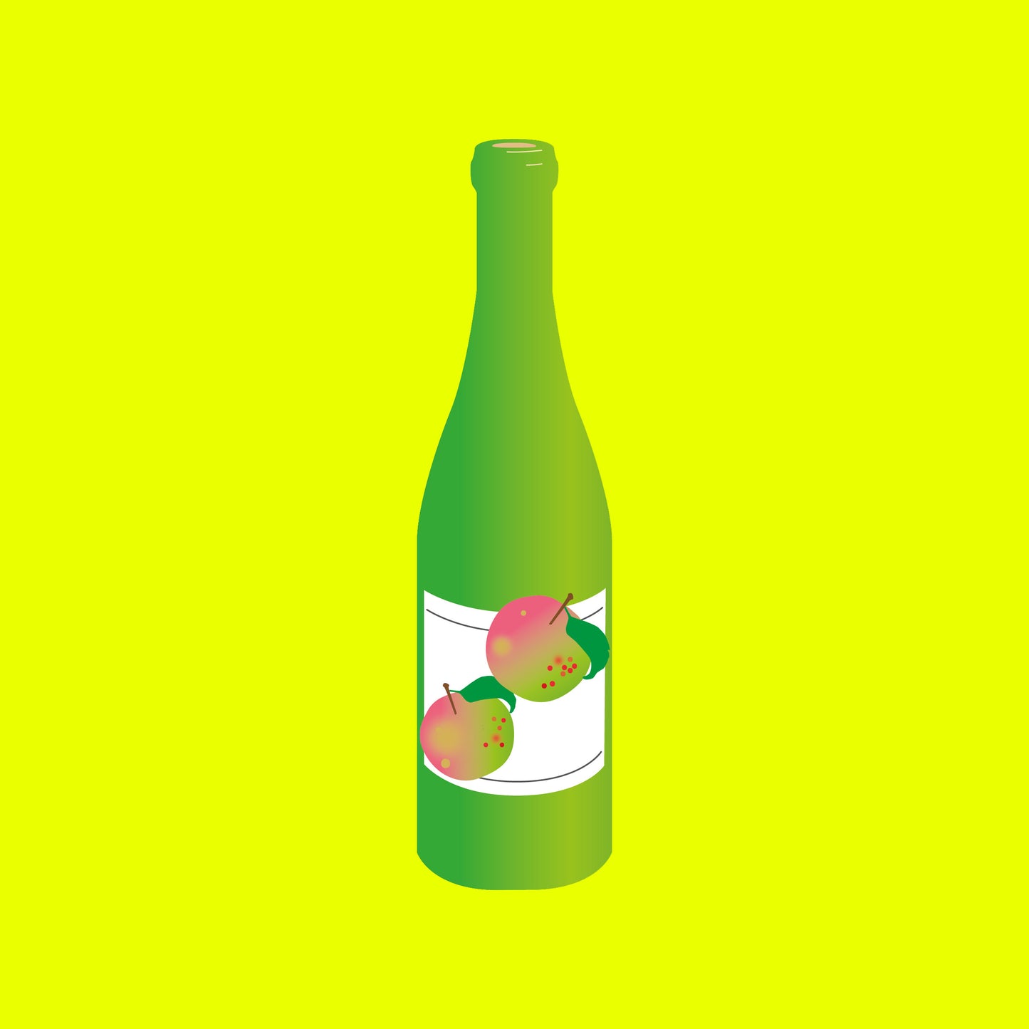 Biodynamic organic apple juice