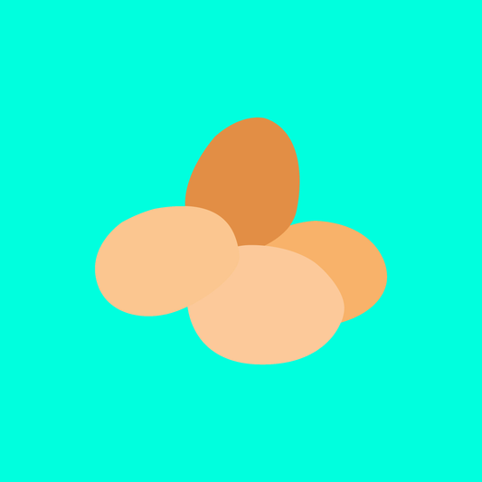 Organic eggs