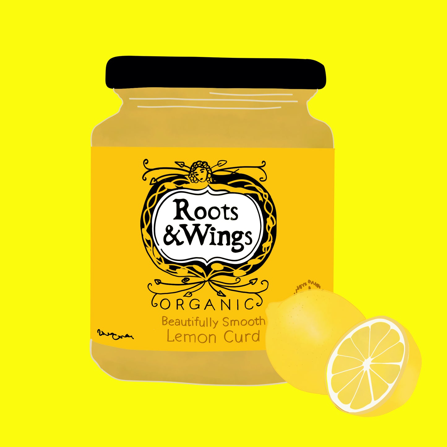 Organic lemon curd