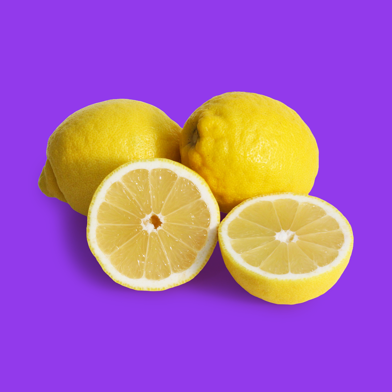 Organic Spanish lemons