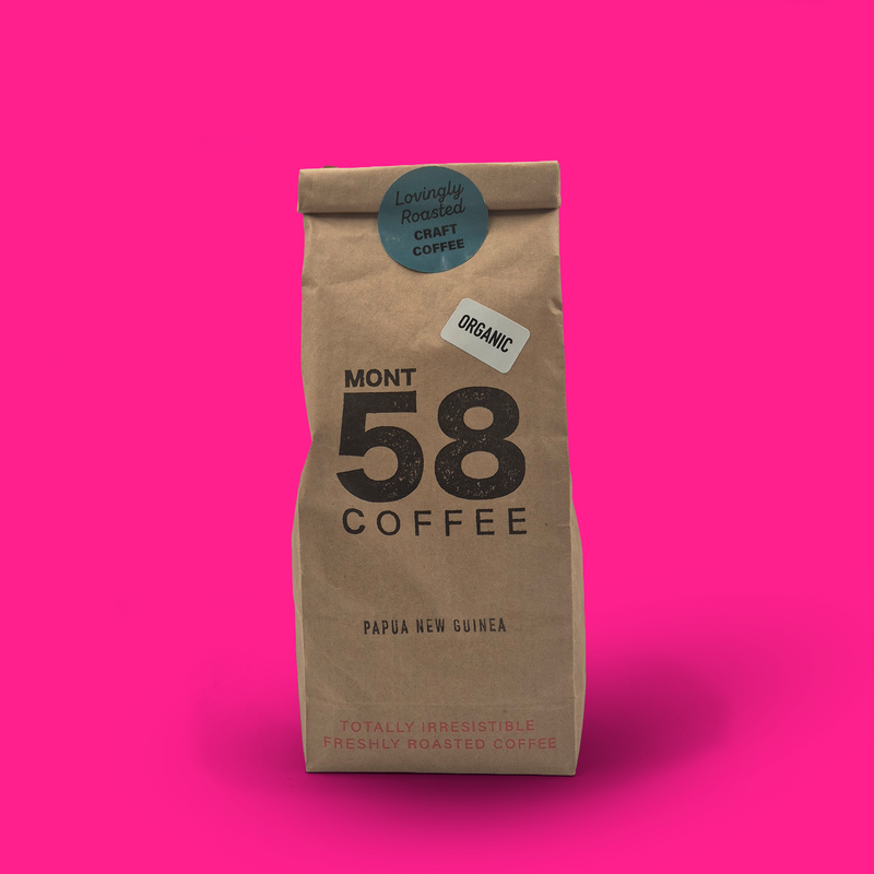Organic Papuan coffee beans