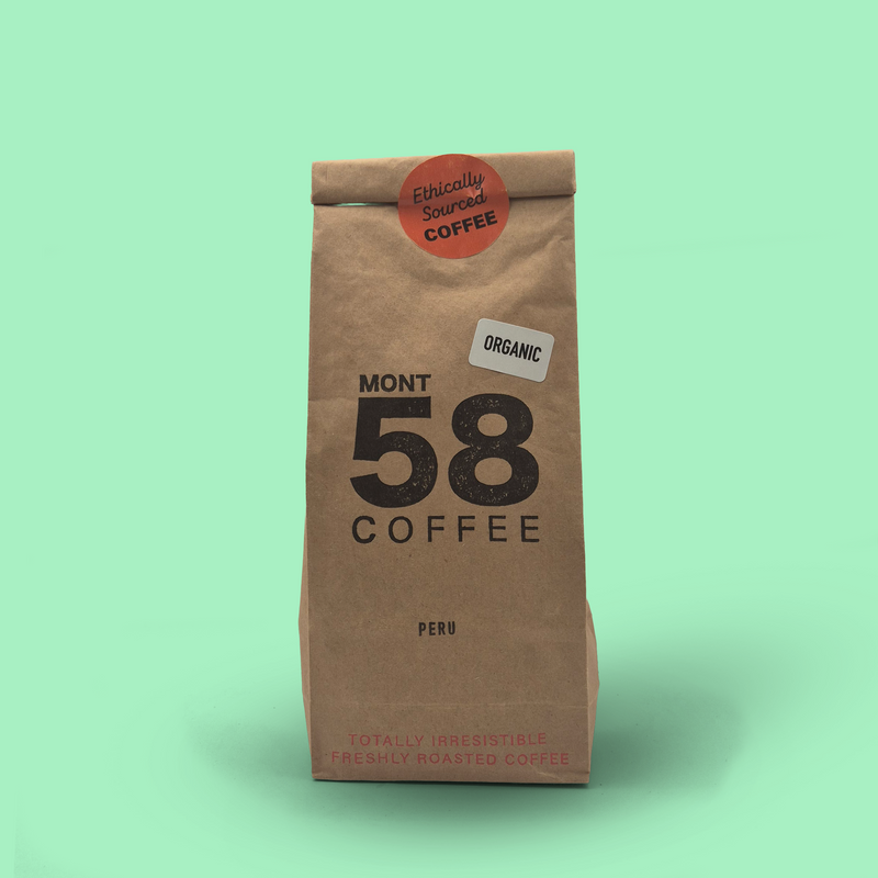 Organic Peruvian ground coffee