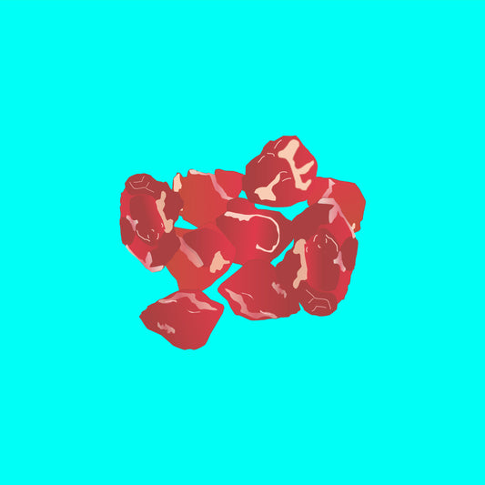 Organic diced goat