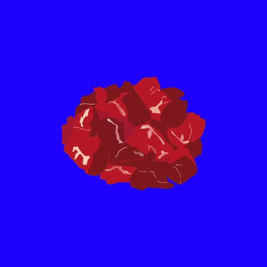 Pasture fed organic diced lamb