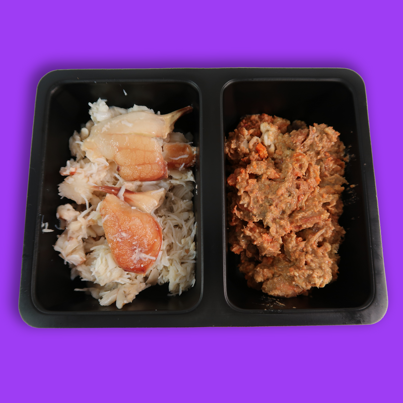 White and brown crab meat (50/50)