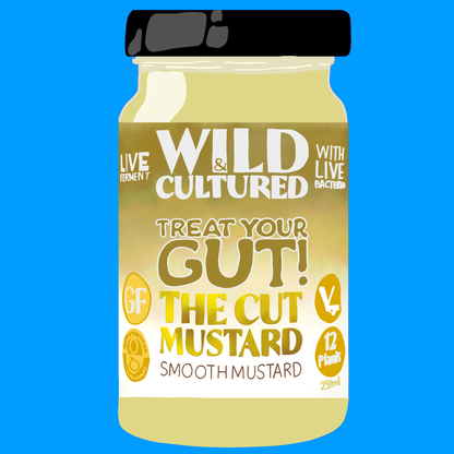 Organic fermented smooth mustard