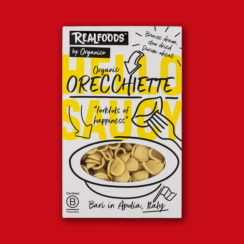 Organic orecchiette