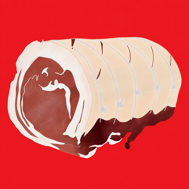Christmas organic porchetta