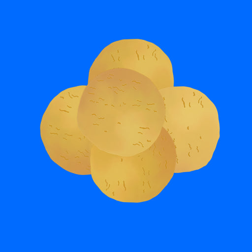Illustration of organic all butter classic shortbread, golden biscuits with a rich crumbly texture.