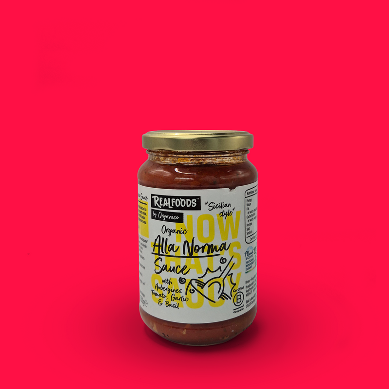 Organic alla norma sauce