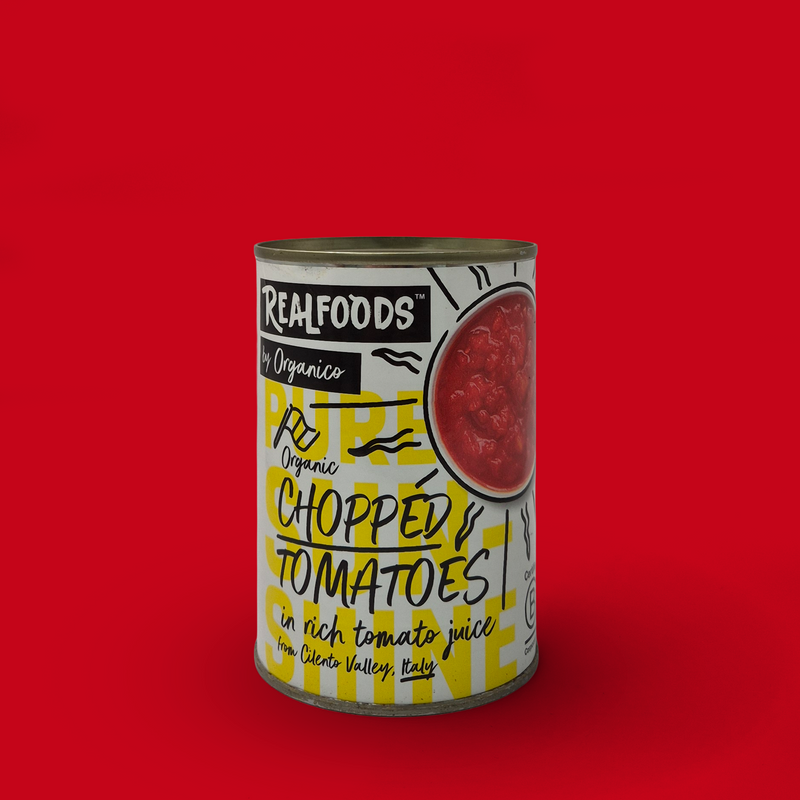 Organic chopped tomatoes
