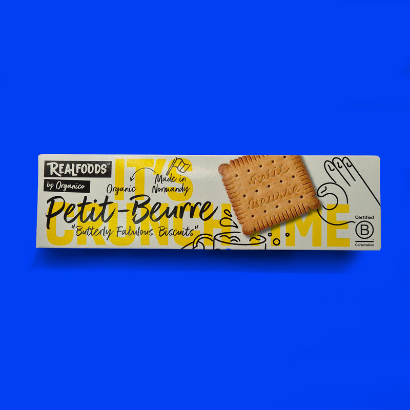 Organic petit beurre biscuits