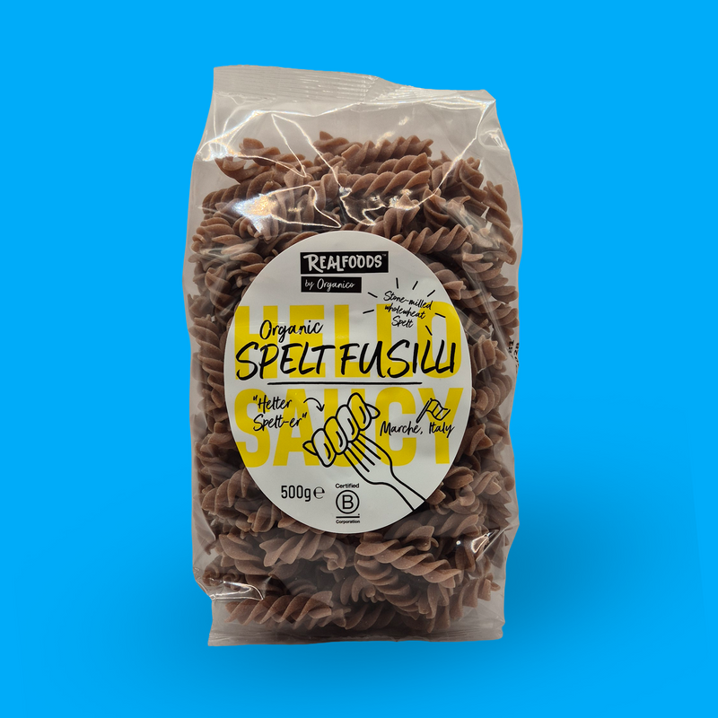 Organic spelt fusilli