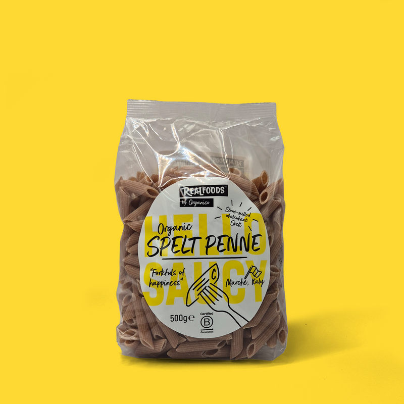 Organic spelt penne