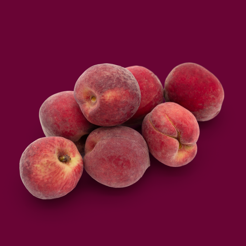 Organic French peaches