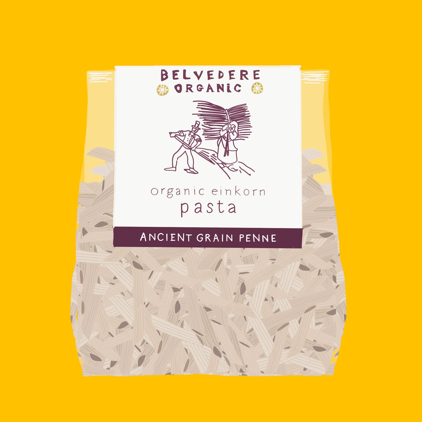 Organic Khorasan penne