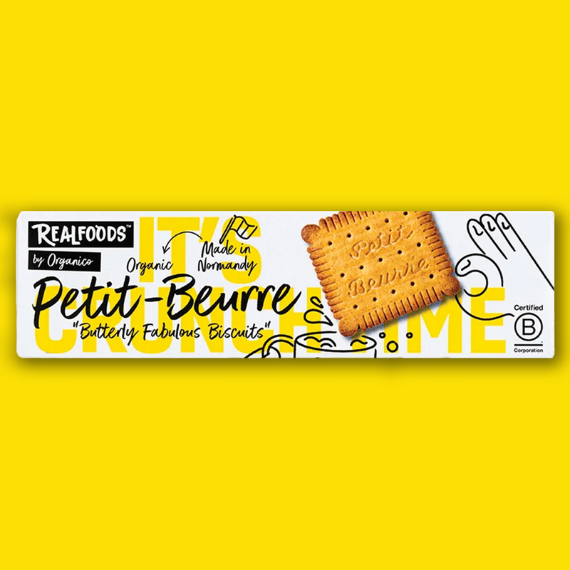Organic petit beurre biscuits
