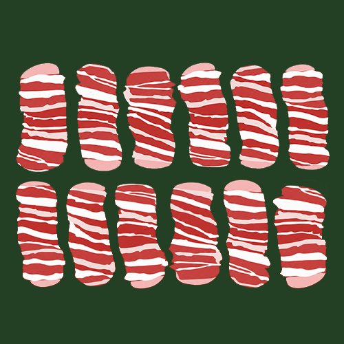 Christmas organic pigs in blankets