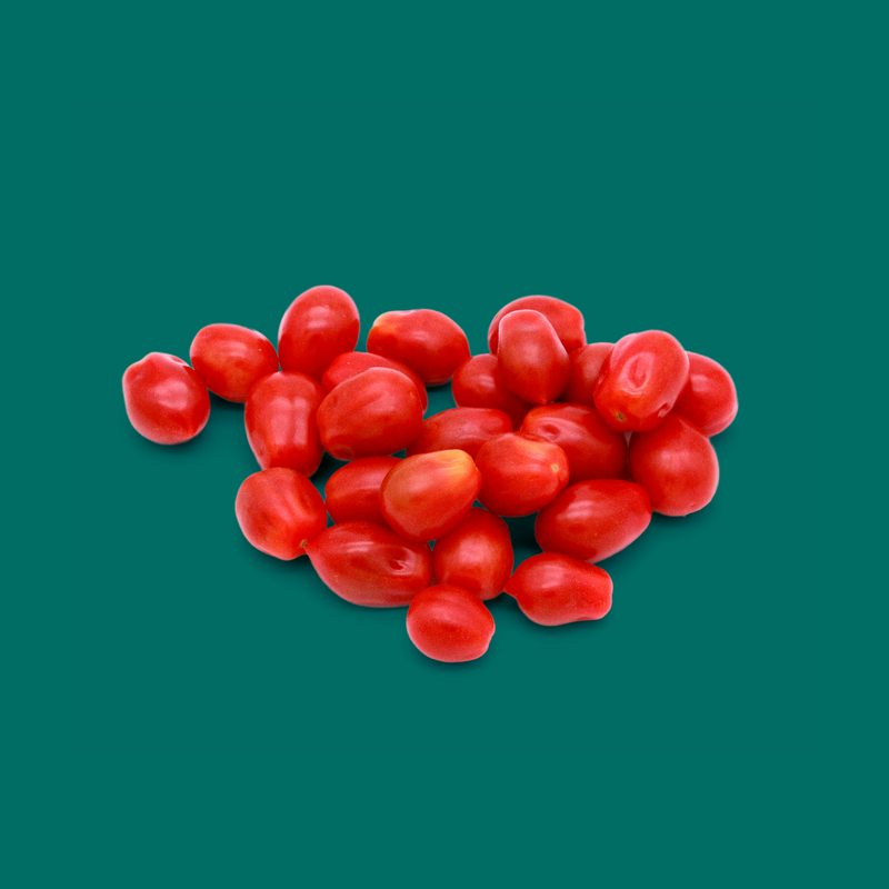 Organic baby plum tomatoes