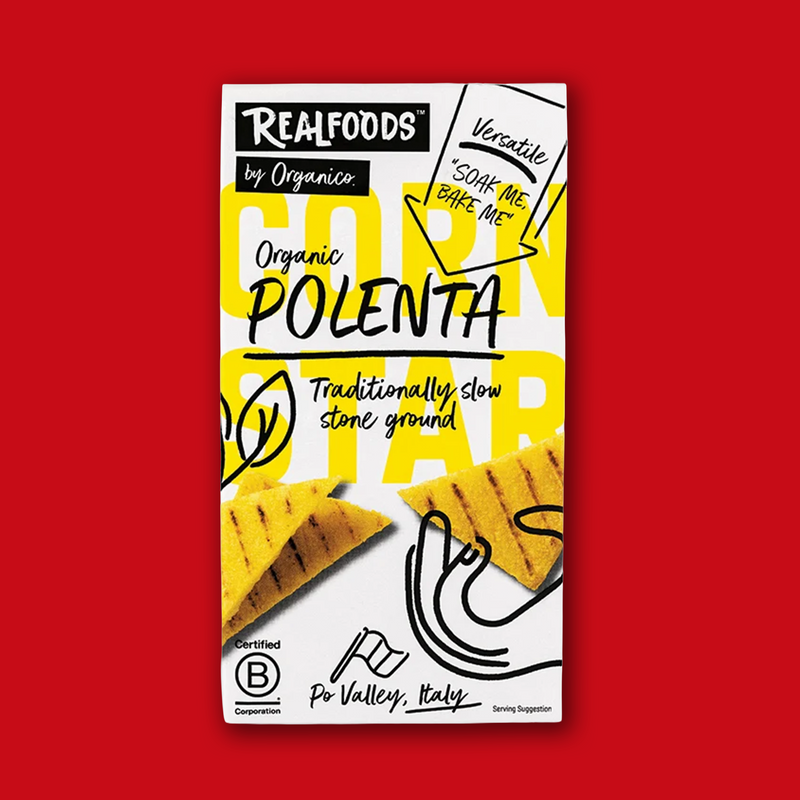 Organic polenta