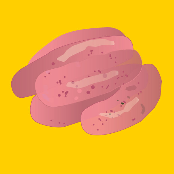 Organic breakfast sausages