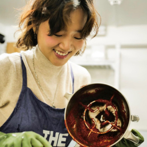 Cauliflower leaf kimchi