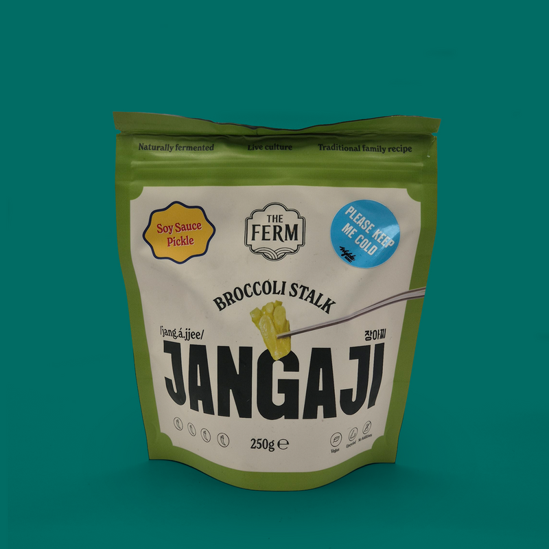 Broccoli stalk jangaji pickle