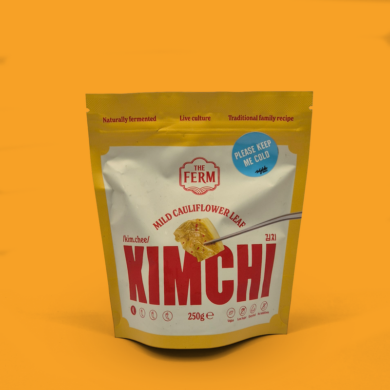Cauliflower leaf kimchi