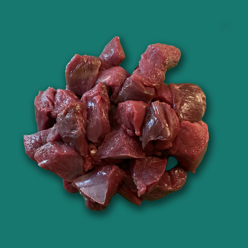 Wild venison casserole meat
