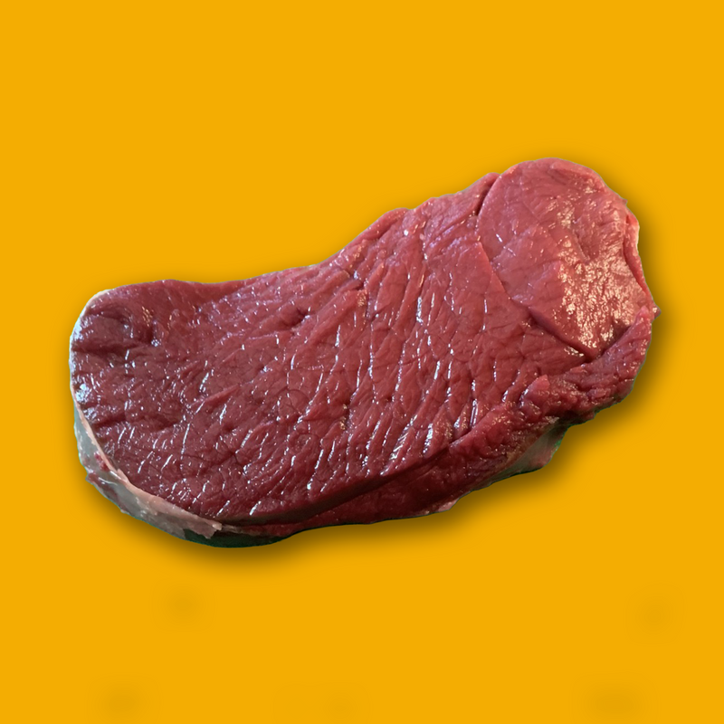Wild venison haunch steaks