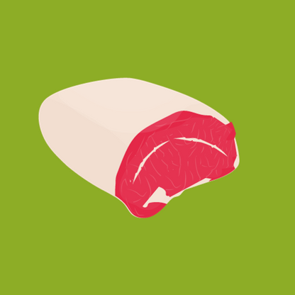 Pasture fed organic rolled loin of lamb