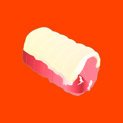 Pasture fed organic rose veal rolled brisket